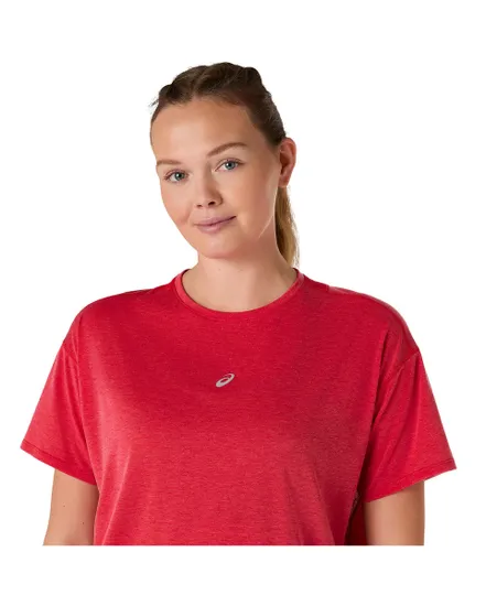 T-shirt Femme NAGINO RUN SS TOP Rouge