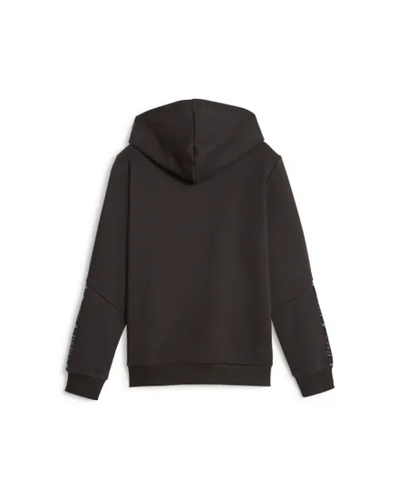 Sweat à capuche manches longues Enfant B ESS TCAMO HDY FL Noir