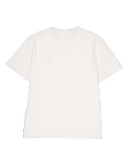 T-shirt col rond Homme REG BADGE TEE EX Écru