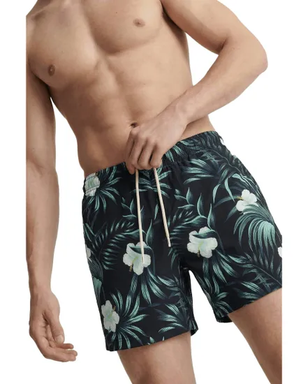 Short de Bain Homme JPSTMAUI Floral Seersucker