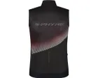 Gilet coupe-vent imprimé Homme S-PHYRE Noir/Rouge