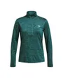 Sweat 1/2 zip ML Femme TECH 1/2 ZIP- TWIST Vert