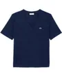 Tee-Shirt Femme Lacoste Col V