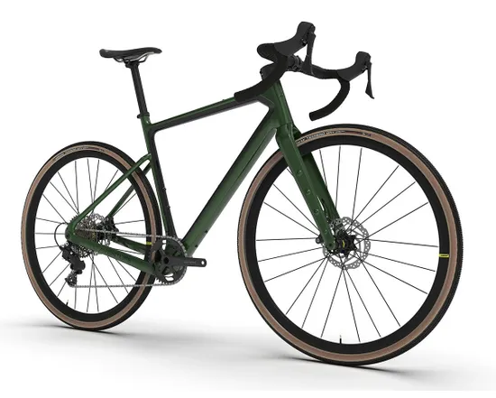 Vélo Gravel Unisexe L'AVENTURE GRX600 Vert Sapin