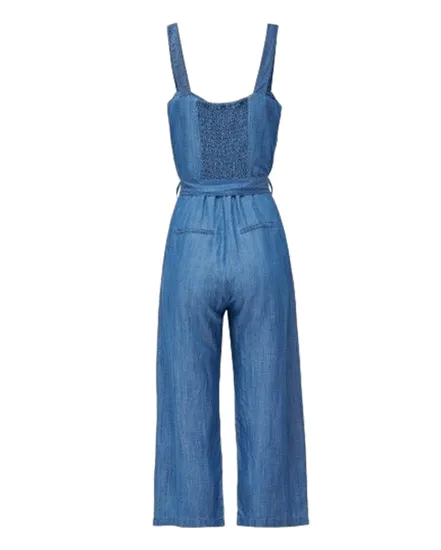 Salopette Femme Denim Lin Ceinture