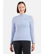 Haut zip Femme MID LAYER 1/2 ZIP ROY Bleu