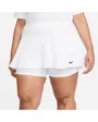 Jupe de tennis Femme W NKCT DF VCTRY SKRT FLOUNCY Blanc