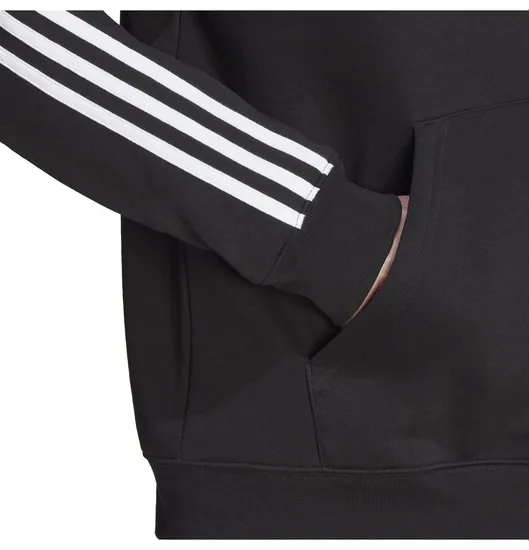 Sweat à capuche Homme 3-STRIPES HOODY Noir