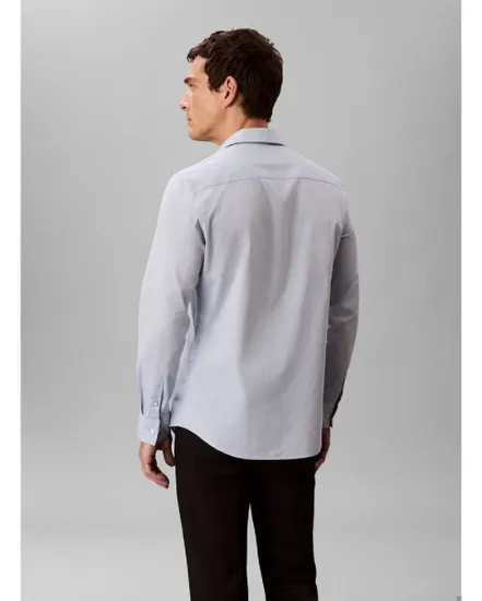 Chemise Homme LS SOLID STRETCH SLIM SHIRT Brume Niagara