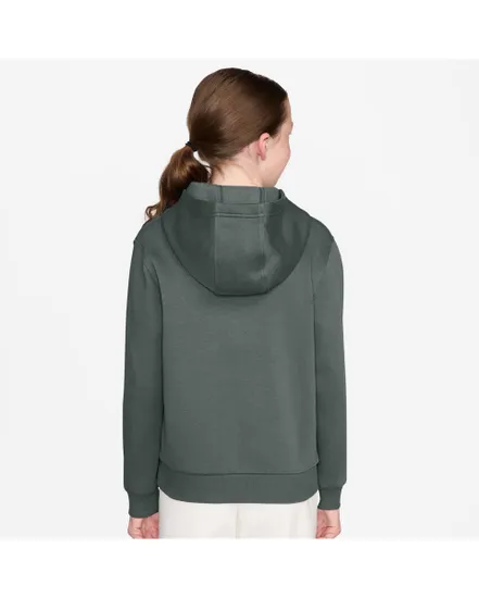 Sweat zip à capuche Garçon K NSW CLUB FLC HD FZ LS LBR Vert