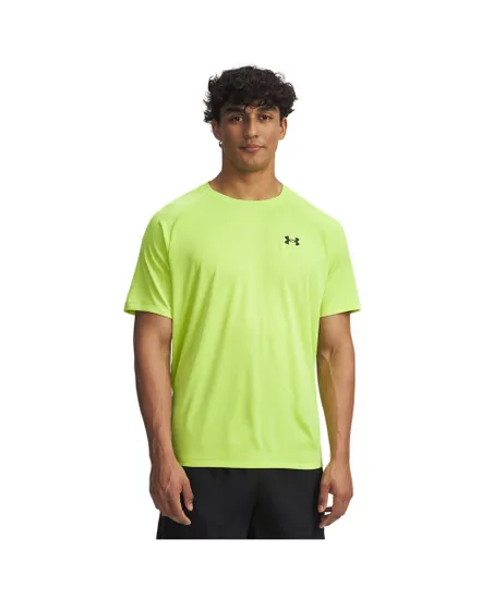 T-shirt Homme UA TECH TEXTURED SS Vert