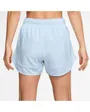 Short de running Femme W NK TEMPO NVLT DF MR 3 Bleu