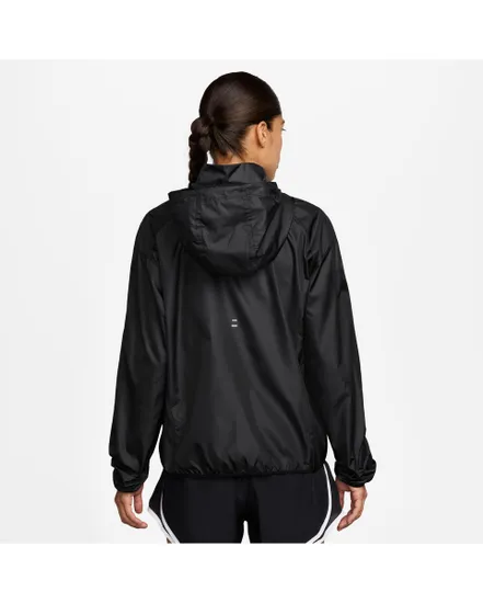 Veste zip à capuche Femme W NK TEMPO REPEL JKT Noir