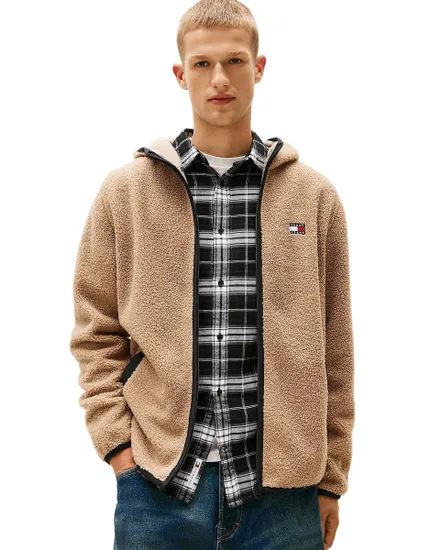 Veste Polaire Homme TJM REG BADGE TEDDY ZIP TRU EXT