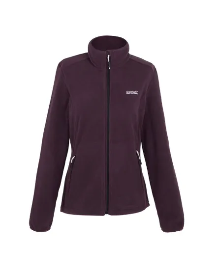 Polaire zip Femme FLOREO IV Bordeaux