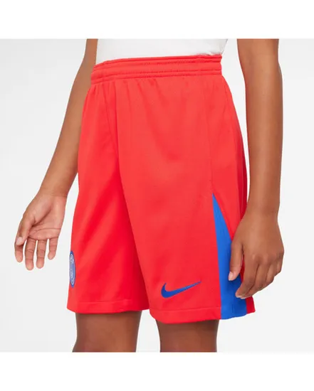 Short de football Enfant plus agé PSG Y NK DF SHORT STAD 3R Rouge