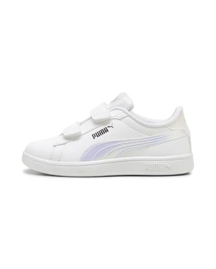 Chaussures Enfant PS PUMA SMASH 3 HOLO Blanc