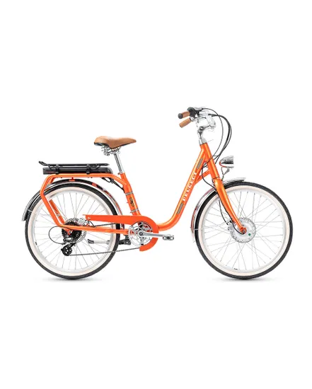 Vélo électrique urbain Unisexe ELC01 26 400 Wh Orange