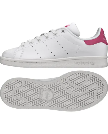 Chaussures mode enfant STAN SMITH J Blanc