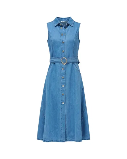 Robe Femme Salsa Denim Sans Manches