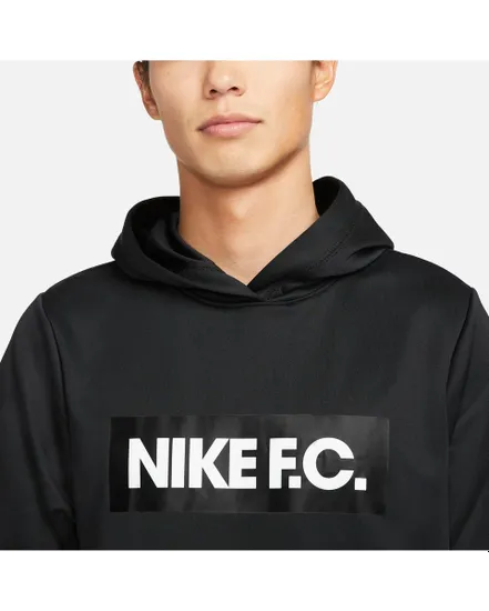 Sweatshirt à capuche manches longues Homme M NK DF FC LIBERO HOODIE Noir