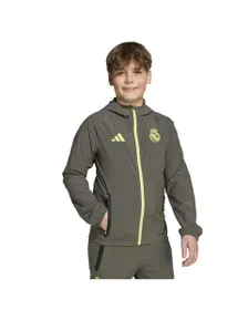 Veste zip à capuche Enfant REAL C VT J Y Vert