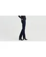 724 HIGH RISE STRAIGHT FEMME BLEU FONCÉ