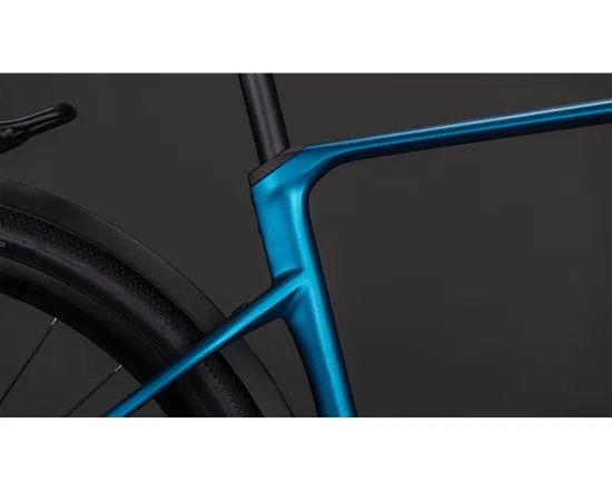 Vélo trekking NULANE C:62 SLX FE Bleu/Bleu