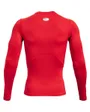 T-Shirt ML Homme UA HG ARMOUR COMP LS Rouge