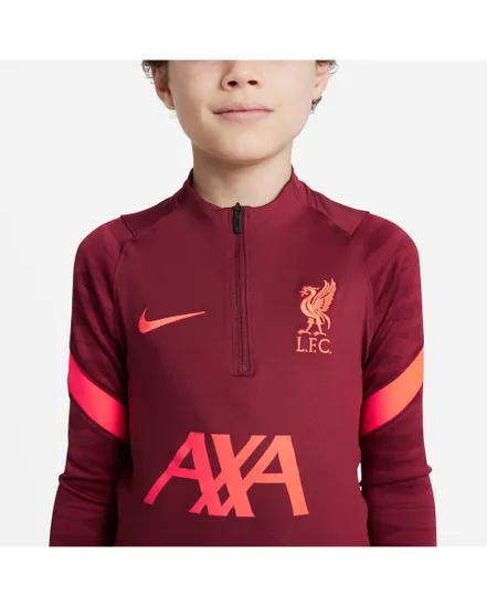 Maillot de club de football Enfant plus âgé LFC YNK DF STRKE DRIL TOP Rouge