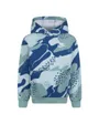 Sweat à capuche Enfant B NSW CLUB CAMO PO Bleu