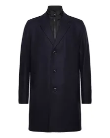 Manteau long Homme MILOGAN2541 Bleu Foncé