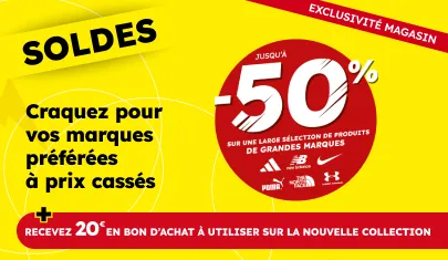 SOLDES : Craquez pour vos marques préférées à prix cassés