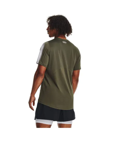 T-shirt Homme UA HG ARMOUR NOV FITTED SS Vert