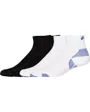 Lot de 2 paires de chaussettes Unisexe 2PPK CUSHION RUN QUARTER SOCK Multicolore