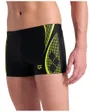 Short de bain Homme MEN S SWIM SHORT GRAPHIC Noir