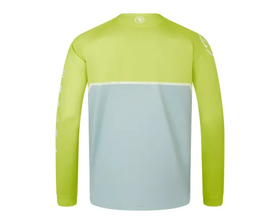 T-shirt manches longues Homme CORE PRINT Vert Citron