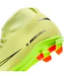 Crampons de football Enfant JR SUPERFLY 10 CLUB FG/MG Jaune