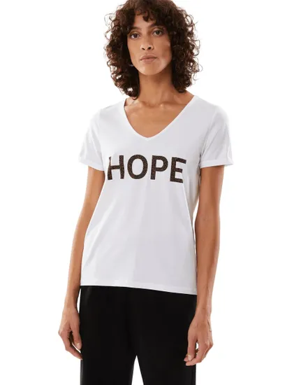 T-Shirt Femme PCARYA SS TEE KAC FC