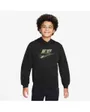 Sweat à capuche manches longues Enfant K CLUB FLC HBR HOODIE SSNL GRX Noir