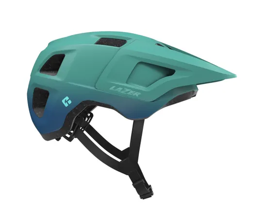 Casque VTT Unisexe FINCH KINETICORE Bleu Sarcelle Mat - Ref BLC2447892278