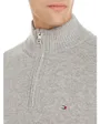 Pull Homme Lambswool Zip Mock