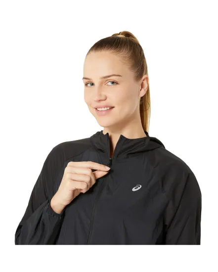 Veste à capuche Femme ROAD PACKABLE JACKET Noir