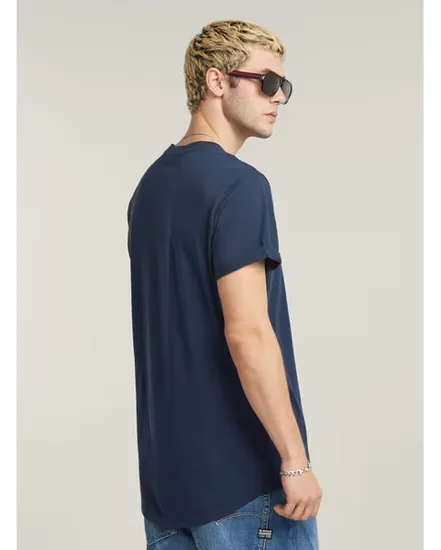 T-shirt Homme LASH R T SS Bleu