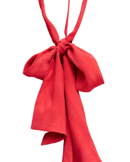 Blouse Corset Femme Rouge Salsa