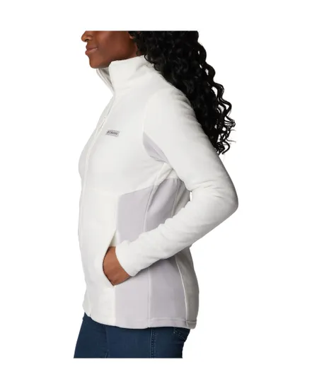 Polaire Femme BASIN TRAIL III FULL ZIP Blanc