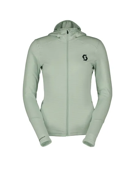 Veste polaire Femme DEFINED LIGHT HOODY Vert clair