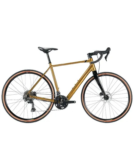 Vélo gravel électrique Unisexe E-CROSSHILL 5.2 Or