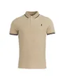 POLO PIQUE MANCHES COURTES Homme Beige