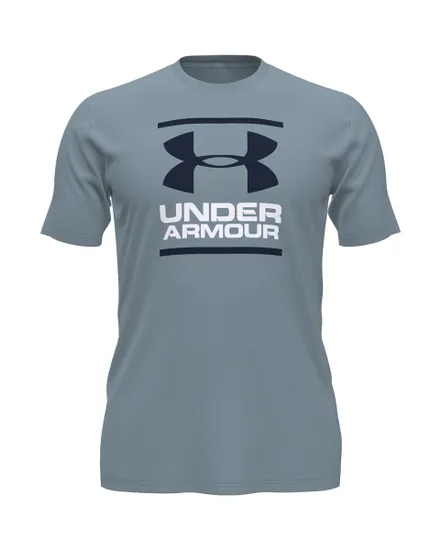 T-shirt manches courtes Homme UA GL FOUNDATION SS Gris
